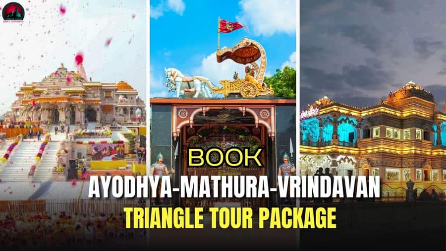 Ayodhya Mathura Vrindavan Triangle Tour- Book Package